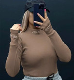 خرید بلوز آستین بلند فینگر دار