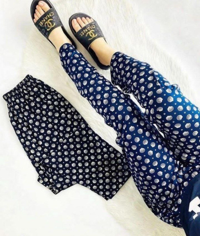 شلوار راحتی نخی