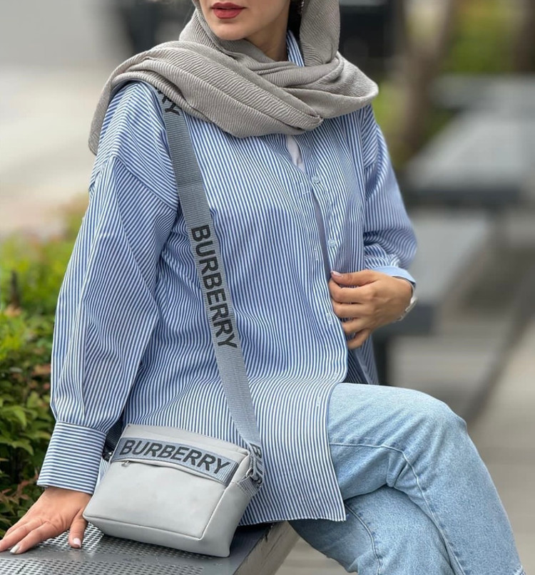 مانتو راه راه ترند سال