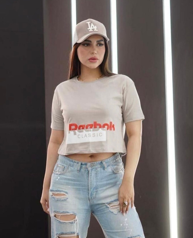 کراپ طرح دار رنگی