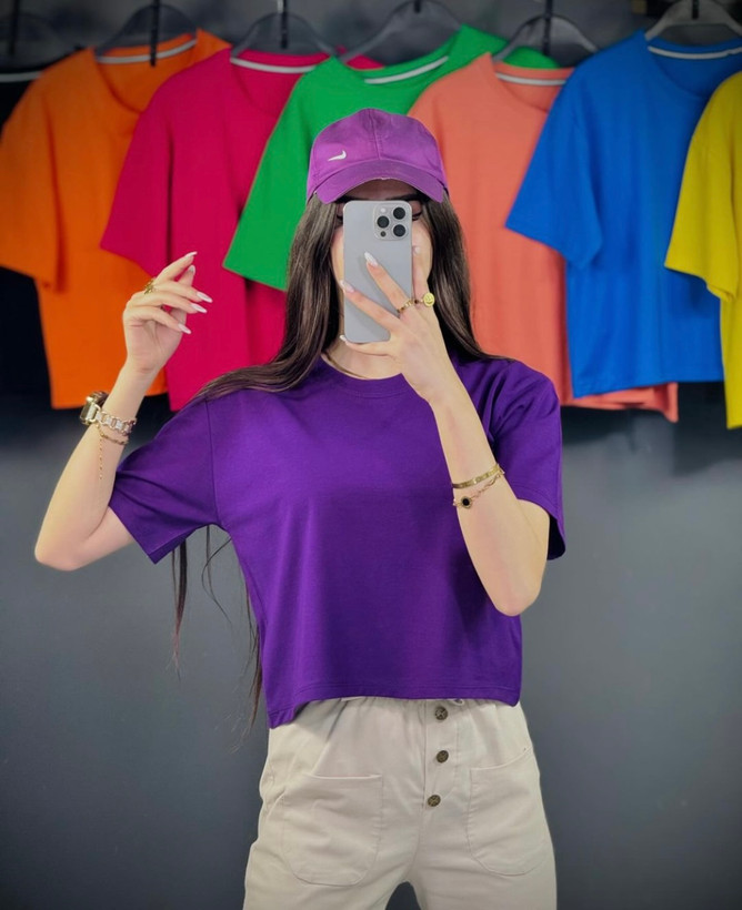 خرید کراپ ساده رنگی