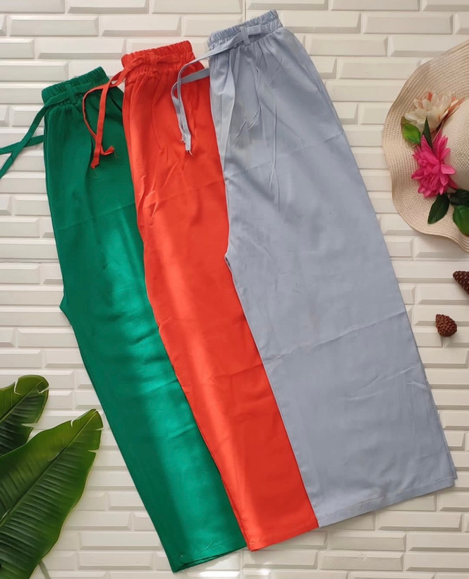 شلوار لینن زنانه