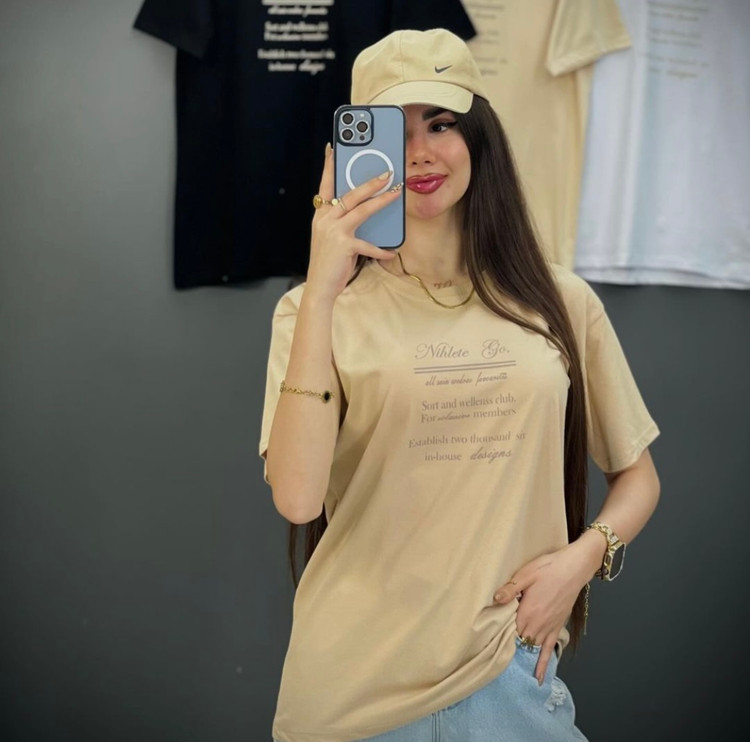 خرید تیشرت رنگ نود