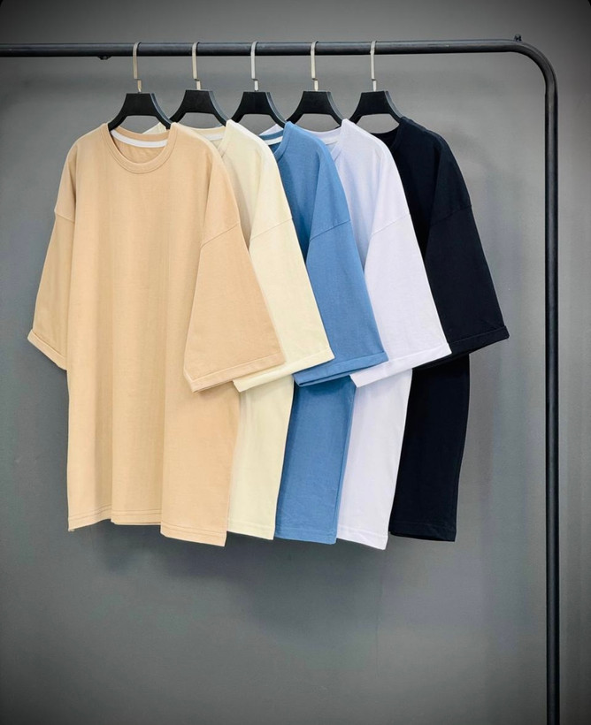 سفارش آنلاین تیشرت زنانه لانگ ساده